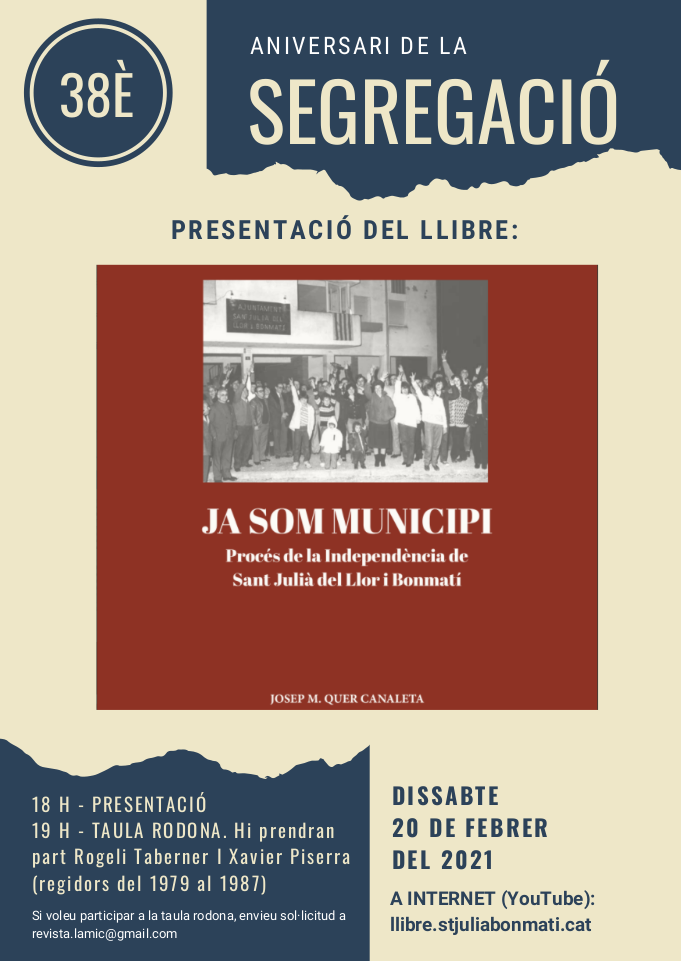 38è Aniversari de la segregació