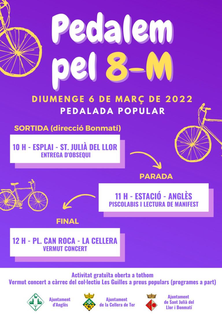 Pedalem pel 8-M