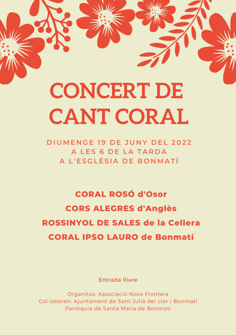 Concert de Cant Coral